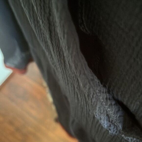 Free People Blue & Orange Embroidered Dress Boho Contemporary Feminine Casual - Picture 14 of 16